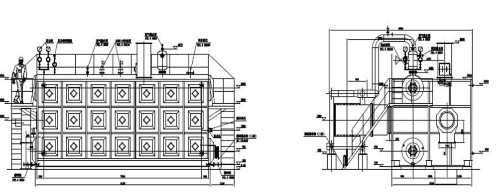 鍋爐內(nèi)部結(jié)構(gòu)圖